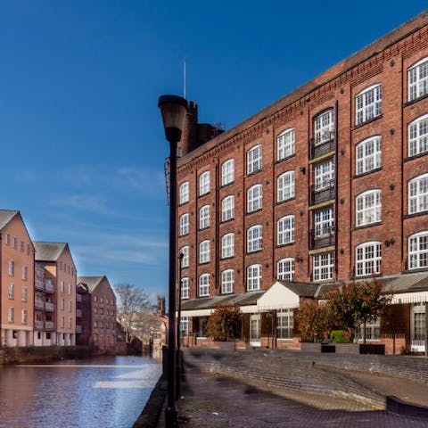 Make the most of serene, waterside living on the River Foss