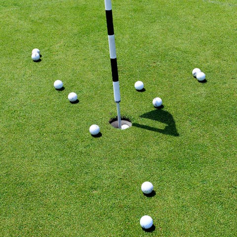 Try a spot of golf at the nearby Rye Golf Club