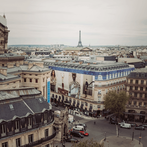 Stay in the 8th arrondissement, moments from Galeries Lafayette