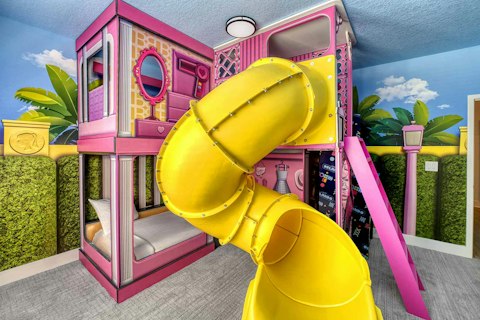 Add some fun to bedtimes with the themed doll house bedroom