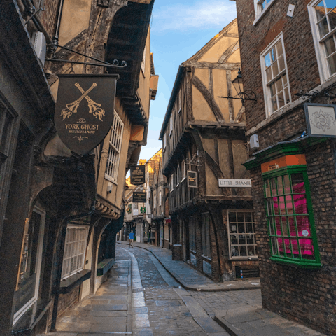 Wander through the charming streets of the city centre