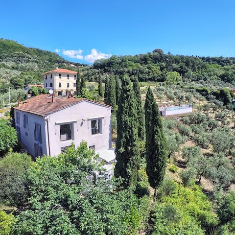 Discover peace and tranquility nestled in the hills of Montecatini Terme