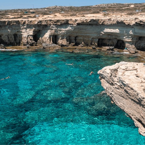 Discover the stunning swimming holes and lagoons of Cyprus