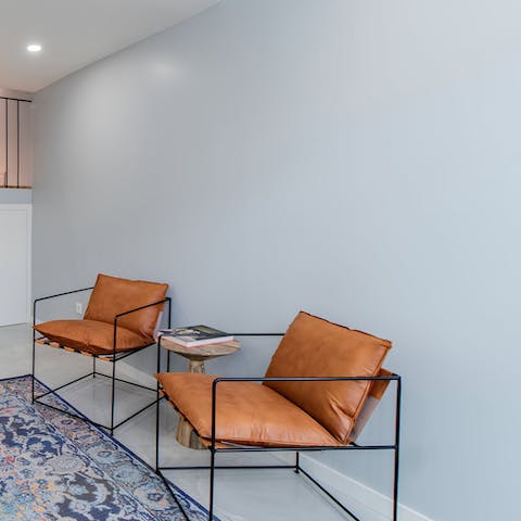 Unwind with your holiday read and a locally-produced glass of port