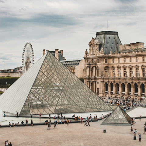 Start your sightseeing adventure in Paris at the Louvre