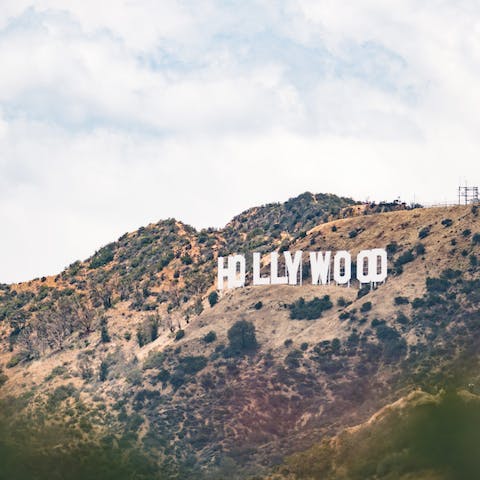 Stay right in the heart of the fabled Hollywood Hills