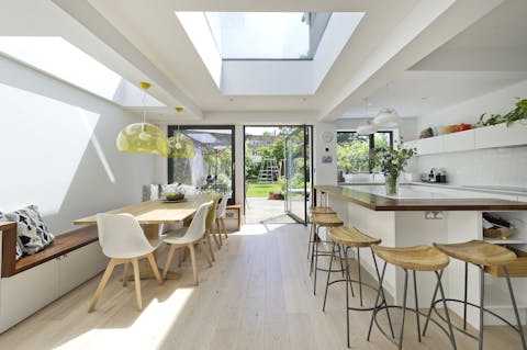 This 480-Square-Foot Shed Became a Guest House with a Gourmet Kitchen