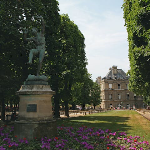 Take a picnic to Jardins du Luxembourg – it's a short walk away