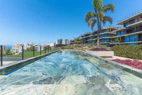Unwind in the stunning shared infinity pool