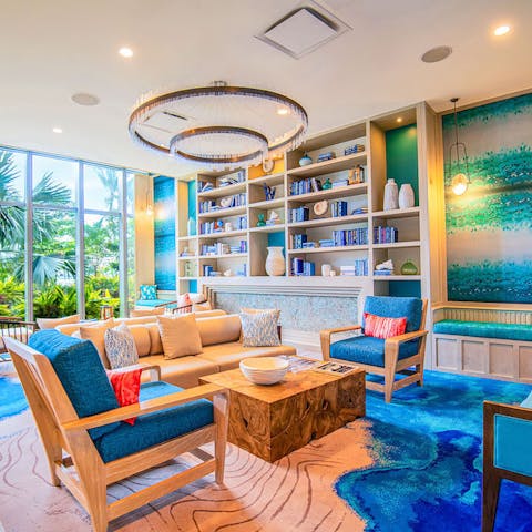 Relax with a good book