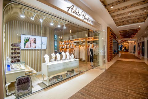 Go shopping in the boutiques and treat yourself