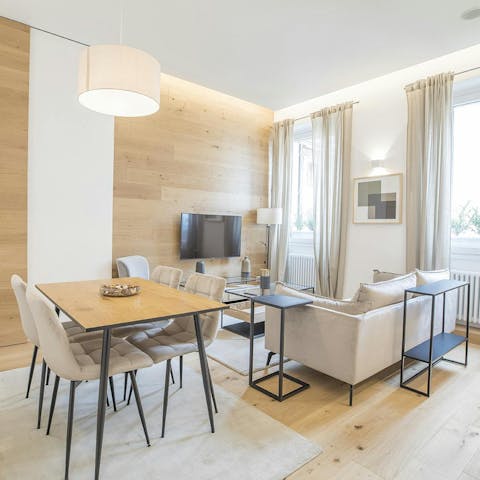 Make yourself at home when you're not sightseeing