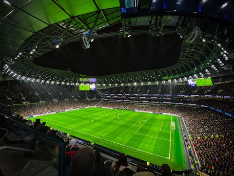 Tour Tottenham Hotspur Stadium, one of Europe's most spectacular football arenas
