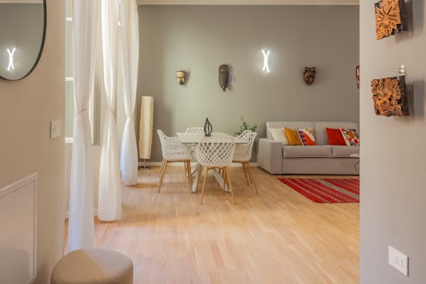 Gather in a sun-warmed space layered with global art