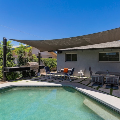 Fire up the propane grill for an alfresco meal