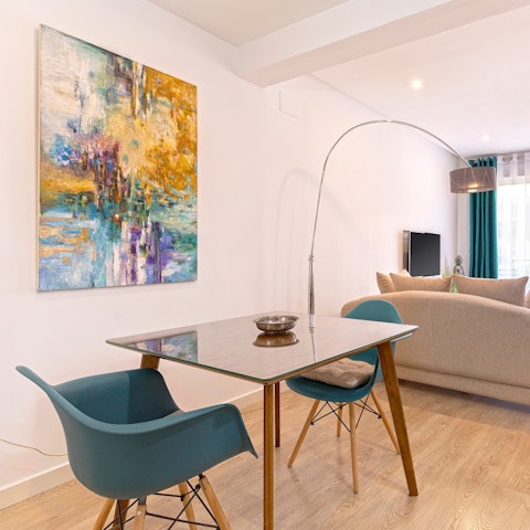 Gather around the dining table for a delicious tapas feast for two