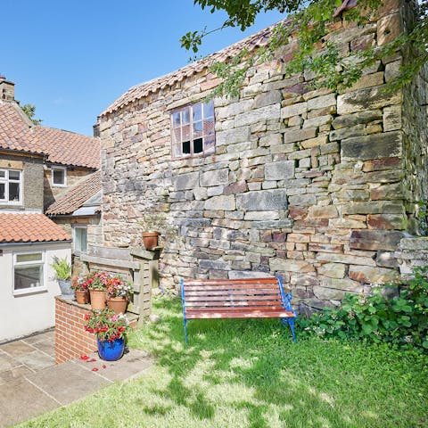 Enjoy a quiet cuppa to the backdrop of birdsong to set you up for the day