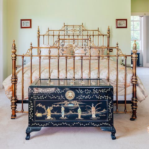 Sink into the finest bedding