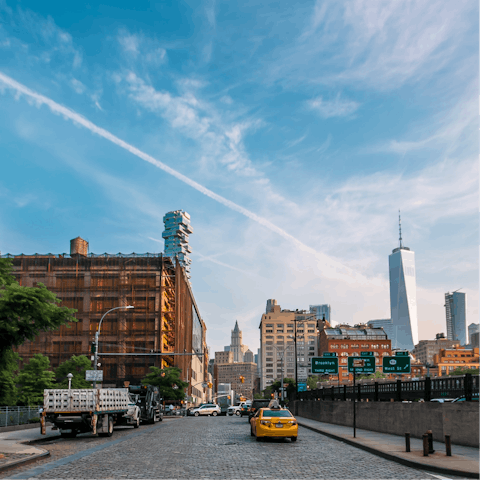 Head out and explore trendy Tribeca right on your doorstep