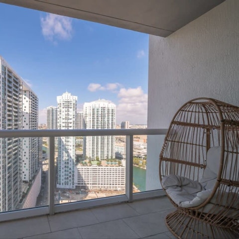 Sip your morning coffee on the balcony before heading out for the day