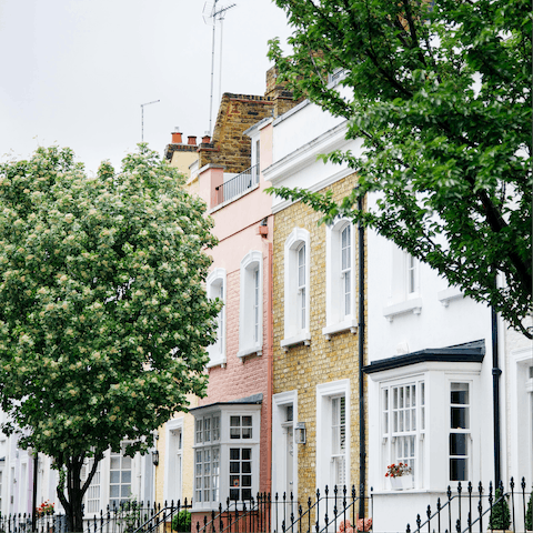 Stroll the leafy streets of nearby Chelsea