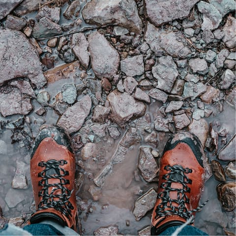 Explore the hiking and cycling trails nearby – there are also great spots for canyoning