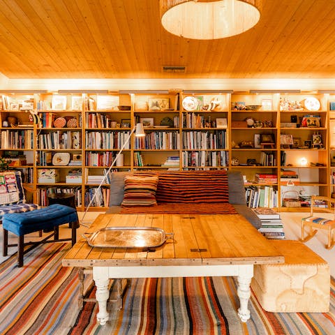 Pick a book and spend cosy evenings on the sofa