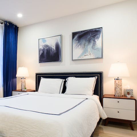 Wake up in stylish surroundings