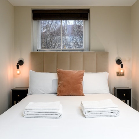 Snuggle up in bed after a long day on your feet