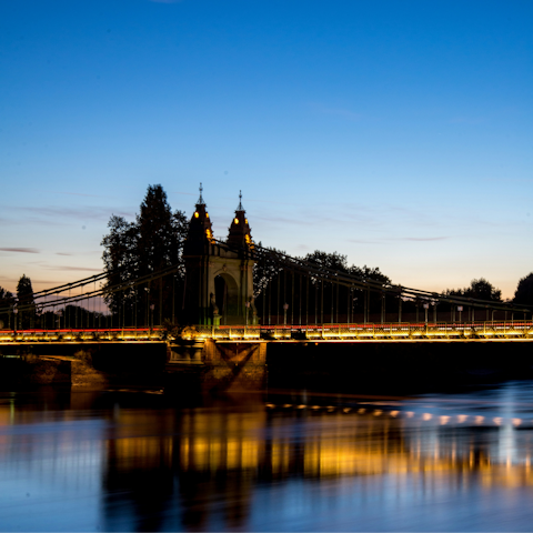 Stay in Hammersmith, a short stroll from the River Thames
