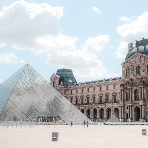 Explore the City of Light, including the nearby Louvre Museum