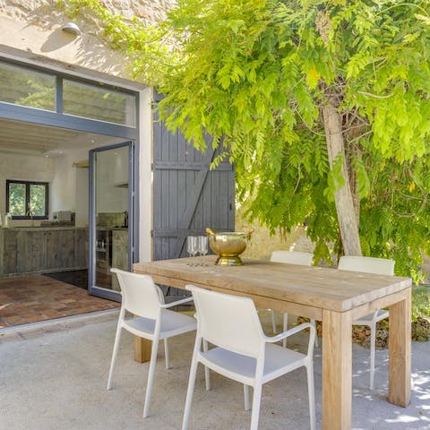 Indulge in an idyllic breakfast