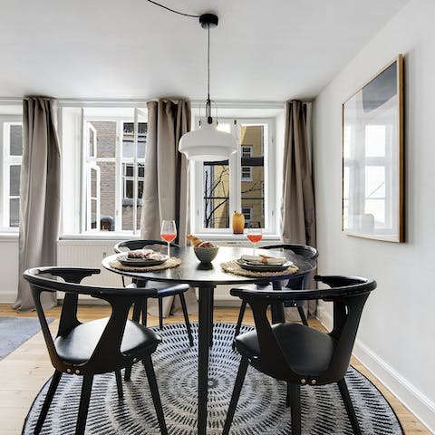 Serve up some Danish delights around the dining table