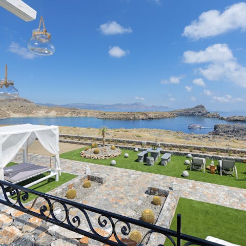 Soak up the stunning views from ample outdoor spaces