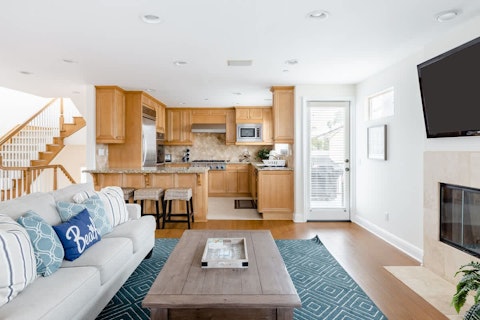 Cook, gather, and unwind in one bright connected space