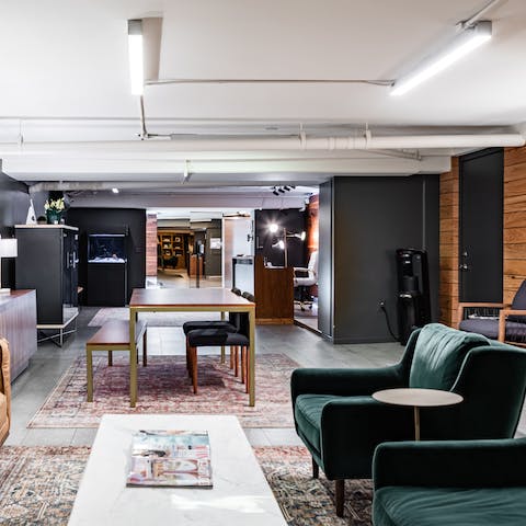 Set up your workspace in style