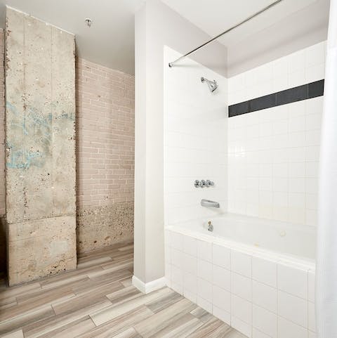 Pour yourself a glass of pinot noir after a long day and soak in the bath