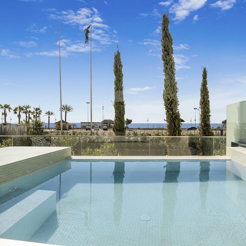 Spend lazy mornings and sunny afternoons in the privacy of your own pool