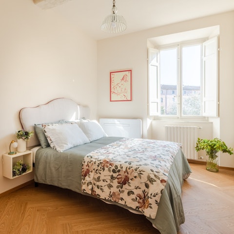 Curl up in the comfortable bedrooms after a busy day