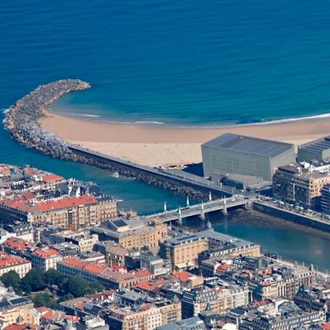Soak up the sun at the nearby sandy beach
