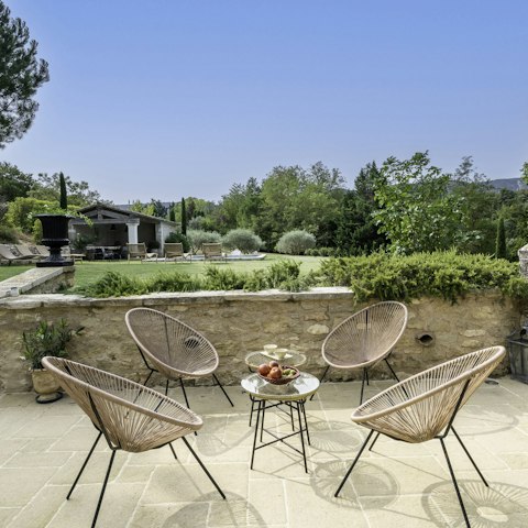 Sip sundowners on the terrace as the day draws to a close