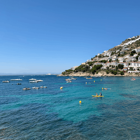 Drive to the any of the nearest beaches in twenty minutes