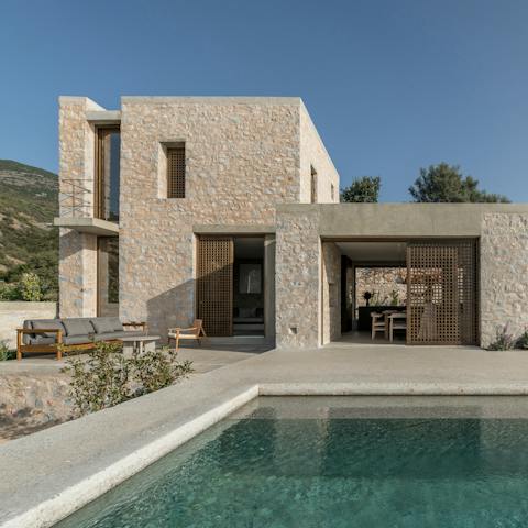 Take a dip in the pool – there are two to choose from