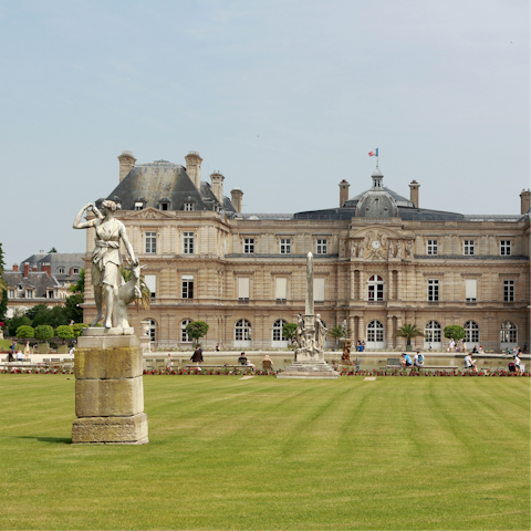 Spend an afternoon exploring the Luxembourg Garden