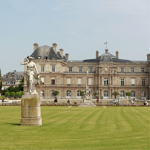 Spend an afternoon exploring the Luxembourg Garden