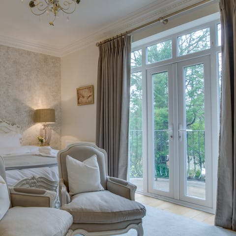 Hop on out of bed and straight onto your private balcony to feel the warmth of the morning sun on your face