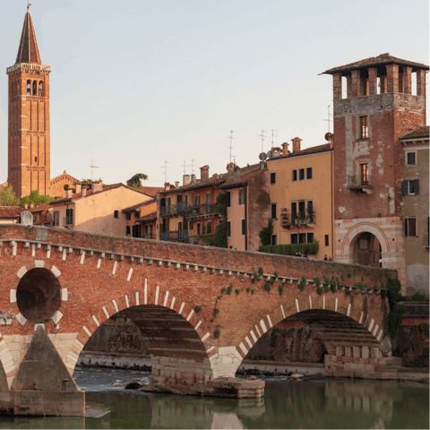 Explore the treasures of Verona, on your doorstep