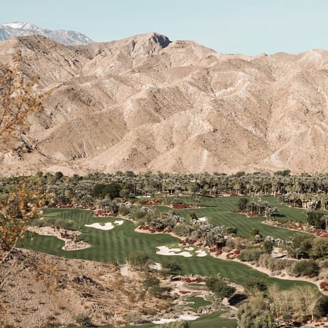 Hit the links at the premier Tahquitz Creek Golf Resort