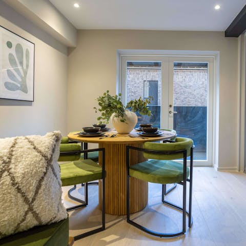 Wind down with cosy evenings at home or head to a local pub