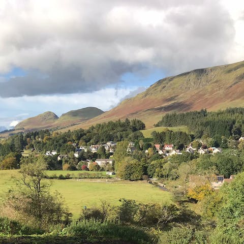 Walk the West Highland Way – the trail is just ten minutes away